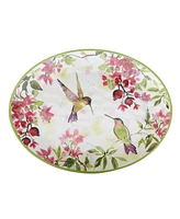 Certified International Hummingbirds 2 Pc Platter Set, Service For 2