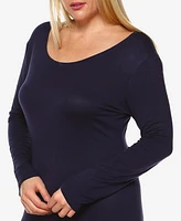 White Mark Plus Ria Dress