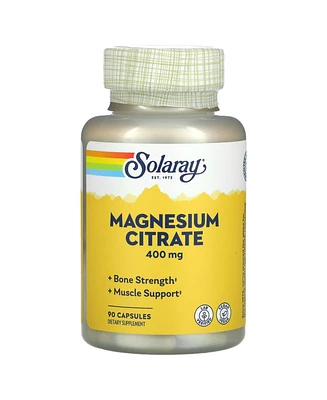 Solaray Magnesium Citrate - 90 Capsules (133 mg per Capsule)