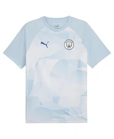 Men's Puma Silver Manchester City 2023/24 Pre-Match Jersey