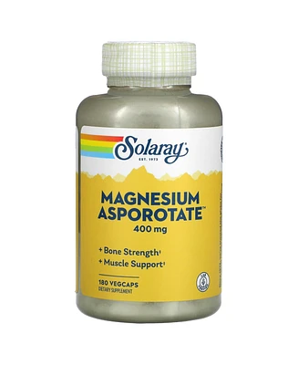 Solaray Magnesium Asporotate - 180 VegCaps (200 mg per Capsule)