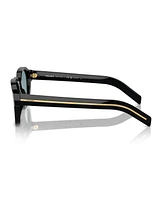 Prada Low Bridge Round Men's Sunglasses, Pr A16SF