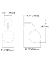 Dainolite 14" Glass