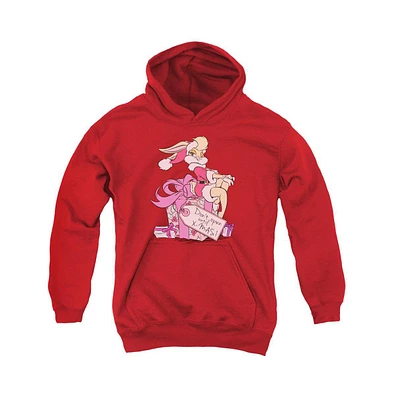Looney Tunes Youth Lola Present Pull Over Hoodie / Hooded Sweatshirt