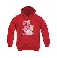 Looney Tunes Youth Lola Present Pull Over Hoodie / Hooded Sweatshirt