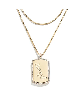Women's Wear by Erin Andrews x Baublebar San Francisco Giants Dog Tag Necklace