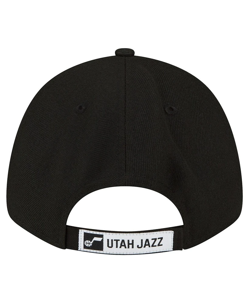 Men's New Era Black Utah Jazz The League 9FORTY Adjustable Hat