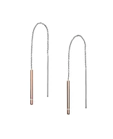 Skagen Women's Kariana Two-Tone Threader Earrings