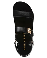 Anne Klein Women's Verse Double Strap Platform Wedge Sandals