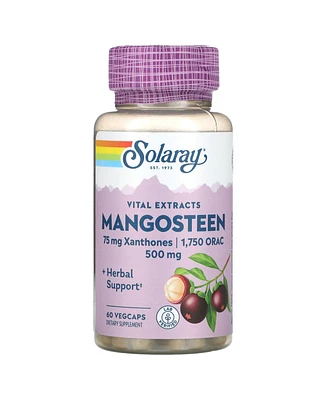 Solaray Vital Extracts Mangosteen 500 mg - 60 VegCaps