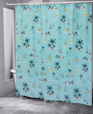 Izod Tropical Mode Shower Curtain, 72" x 72"