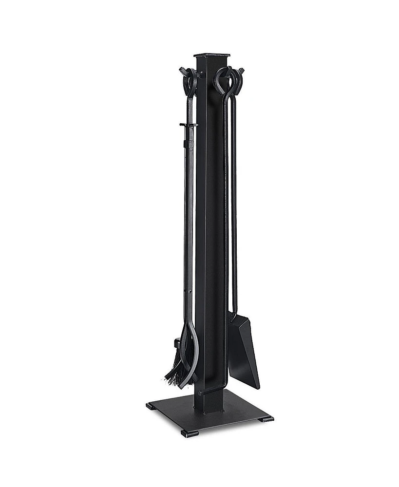 Slickblue 5 Pieces Fireplace Iron Fire Place Tool Set