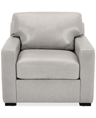 Radley 38" Leather Chair, Created for Macy's