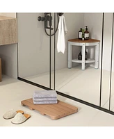 Waterproof Hips Spa Shower Mat for Bathroom with Non Slip Foot Pads