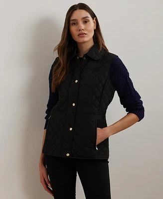 Lauren Ralph Lauren Women's Quilted Logo Vest