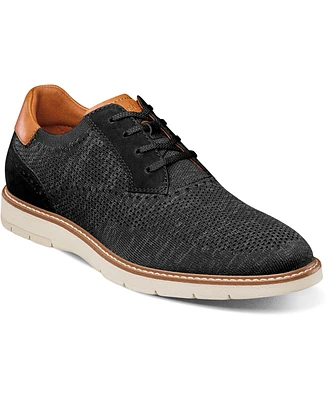 Florsheim Men's Vibe Knit Plain Toe Oxford Dress Casual Sneaker