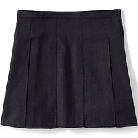 Lands' End Big Girls Box Pleat Skirt Top of Knee