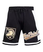 Pro Standard Men's Black Army Black Knights Script Tail Dk 2.0 Shorts