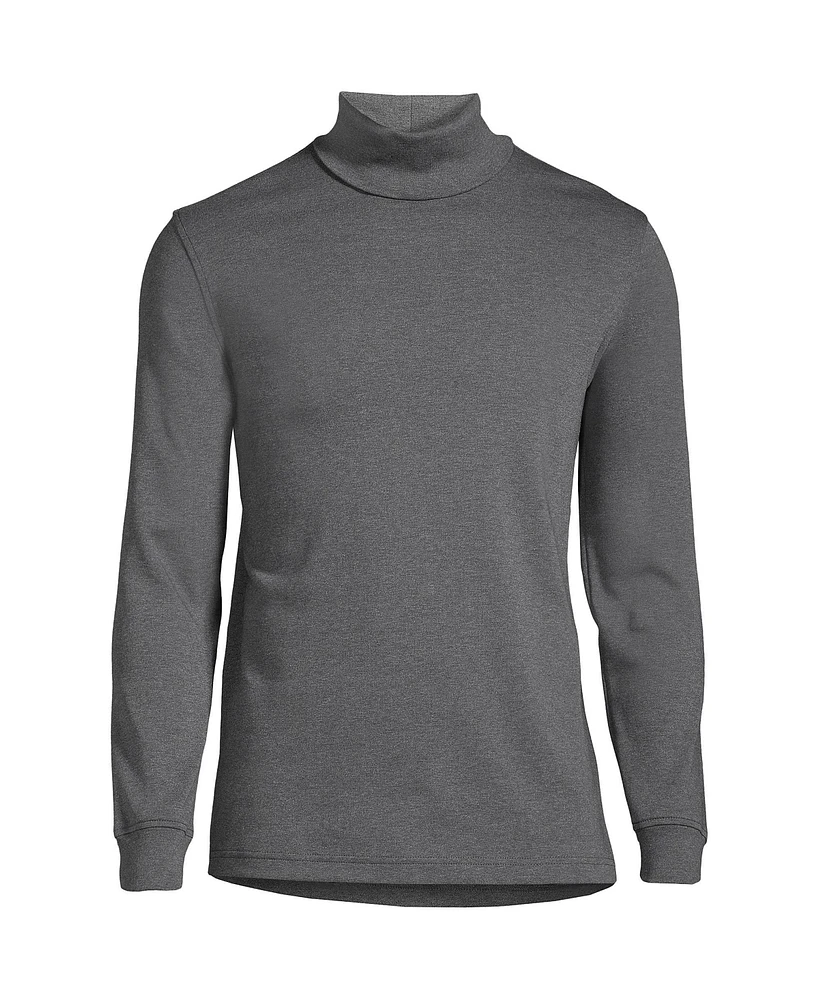 Lands' End Big & Tall Cotton Supima Turtleneck