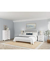 Catriona 3pc Bedroom Set (King Upholstered Bed, Chest & 2-Drawer Nightstand), Created for Macy's
