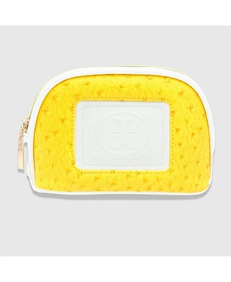 Omm Collection Ostrich Style Makeup Case