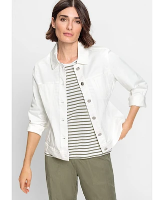 Olsen Women's Stretch Twill Jacket