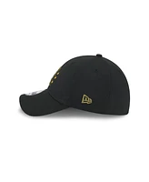 New Era Men's Black Los Angeles Angels 2024 Armed Forces Day 39THIRTY Flex Hat