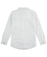 Levi's Big Boys Slub Long Sleeve Woven Shirt