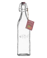 Kilner Set of 6 Square Clip Top Bottles