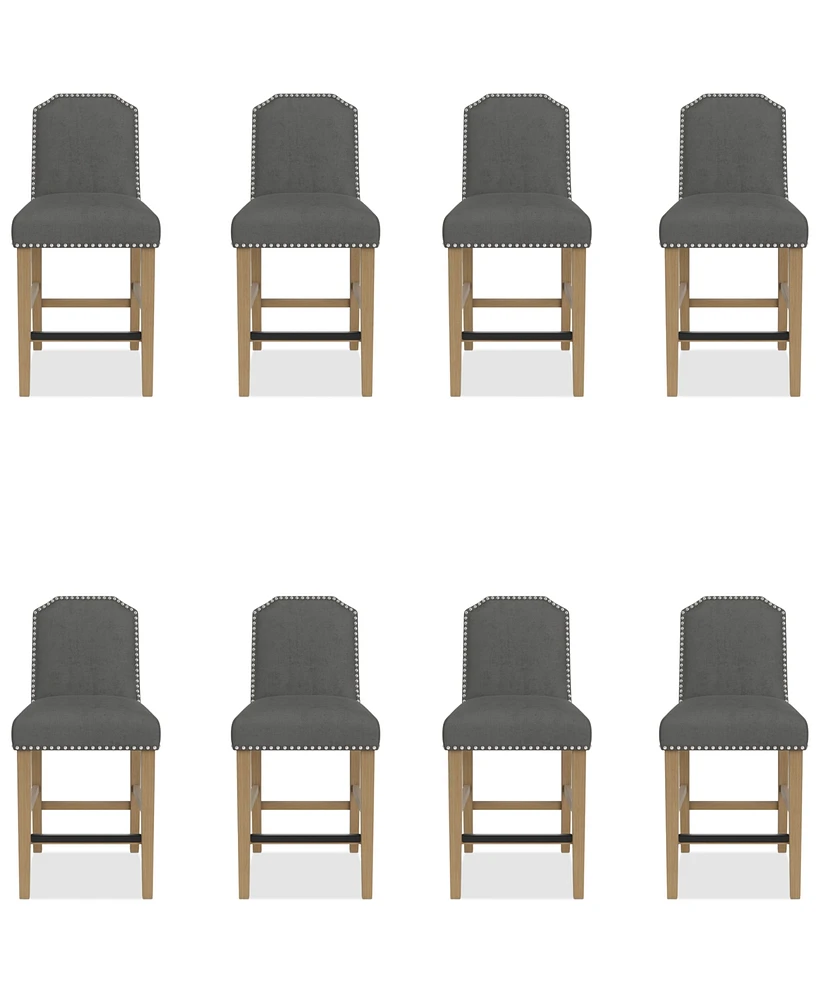 Hinsen 8pc Counter Height Chair Set
