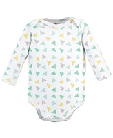 Luvable Friends Baby Boys Unisex Inclusive Long-Sleeve Cotton All-in-One Apparel