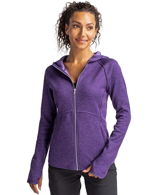 Cutter & Buck Women's Mainsail Full Zip Hooded Jacket