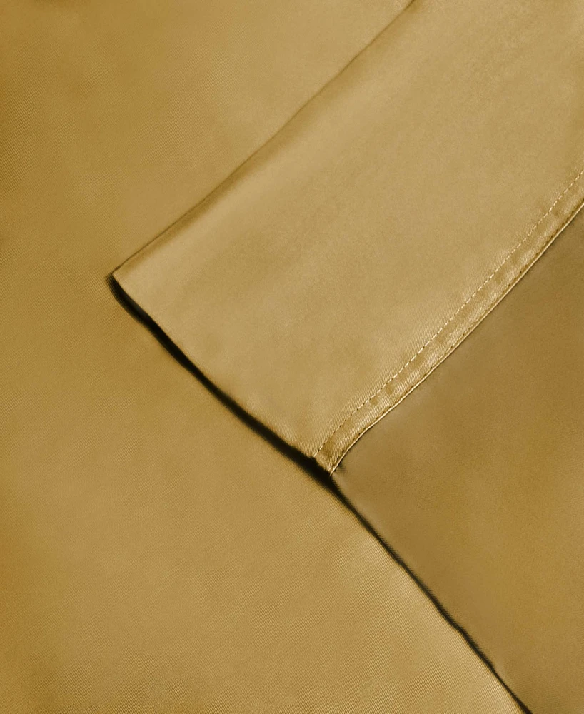 Superior Rayon From Bamboo 300 Thread Count Solid Silky Soft Pillowcase Set, Standard