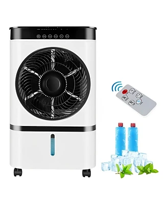 3-in-1 Air Cooler Portable Evaporative Air Cooler Fan & Humidifier with Remote Control