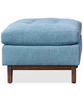 Nari 32" Fabric Tufted Ottoman, Created for Macy's