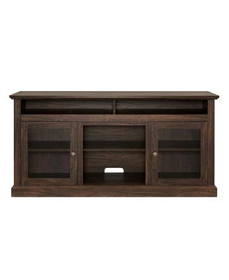 Modern 65" Tv Media Stand with Open/Closed Storage