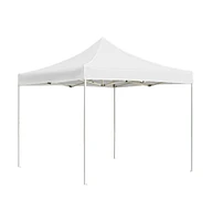 Professional Folding Party Tent Aluminum 9.8'x9.8' White