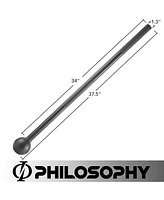 Philosophy Gym Steel Mace Bell 10 Lb, Mace Club for Strength Training, Functional Full Body Workouts
