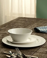 Belleek Pottery Ripple 12 Pc. Dinnerware Set, Service for 4