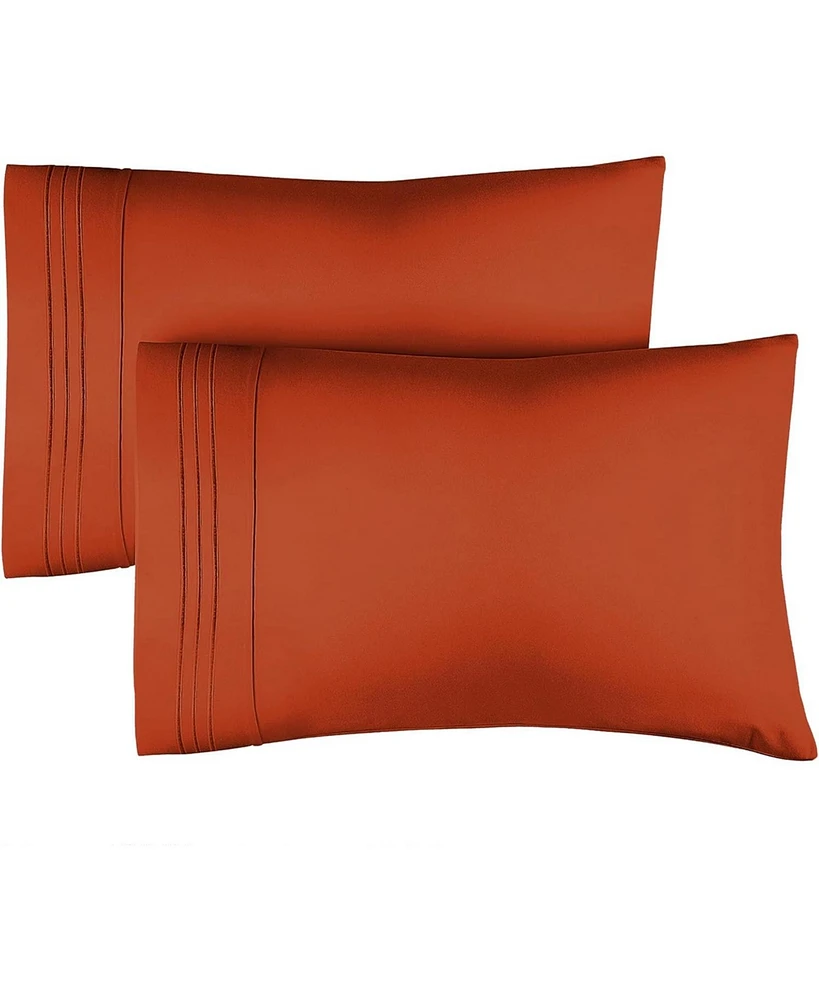 Soft Microfiber Pillowcase Set of 2 - Queen