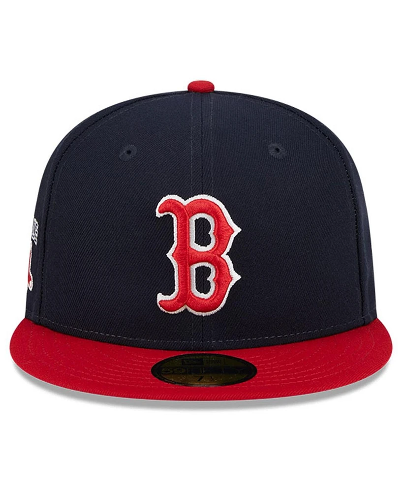 New Era Men's Navy Boston Red Sox Big League Chew Team 59FIFTY Fitted Hat