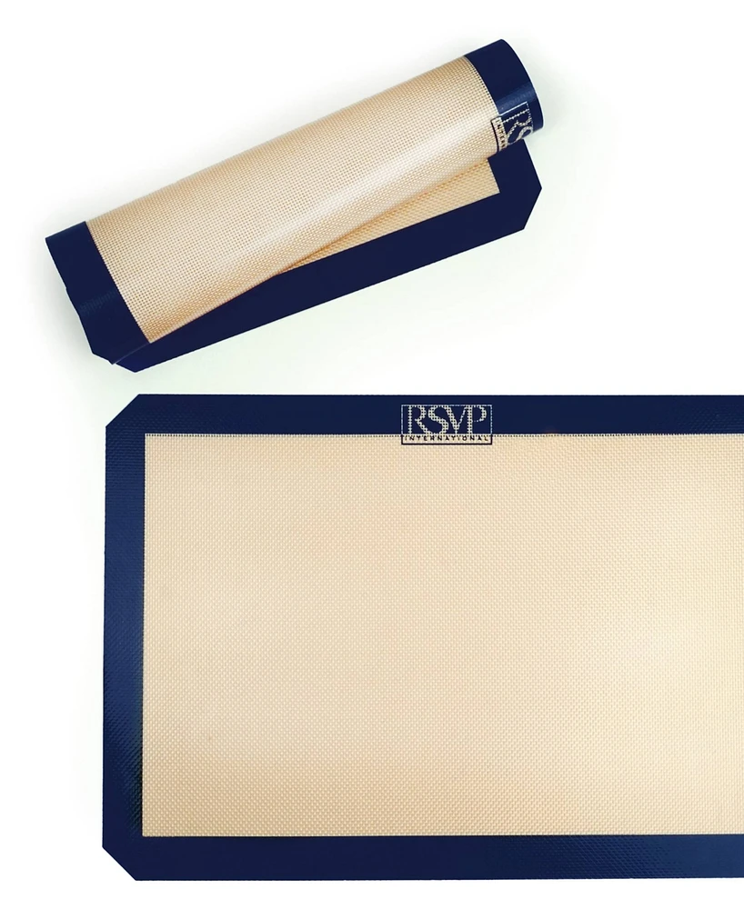 Rsvp International Silicone 2 Piece 16.5" x 11.5" Baking Mat Set