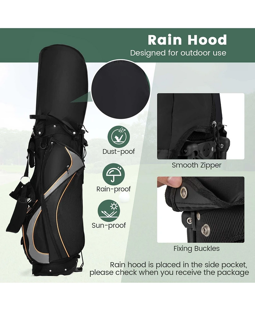 Golf Stand Bag Portable Lightweight Golf Carry Club Bag
