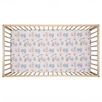 Bedtime Originals Sleepytime Bear Woodland Baby/Toddler Fitted Crib Sheet