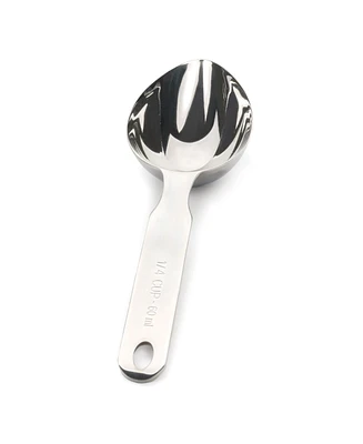 Rsvp International Endurance Stainless Steel 1 Cup Single Oval Measuring Scoop
