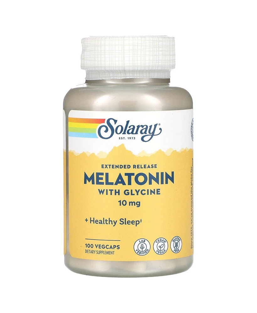 Solaray Extended Release Melatonin With Glycine