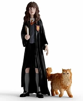 Schleich Wizarding World of Harry Potter 2-Piece Set: Hermoine Crookshanks Figurines