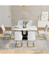 Ultra Modern Dining Table Glamour and Comfort for Your Space