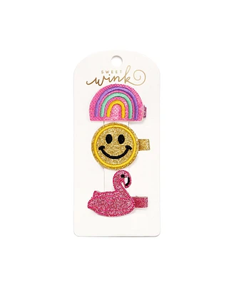 Sweet Wink Girls Summer Fun Clip Set