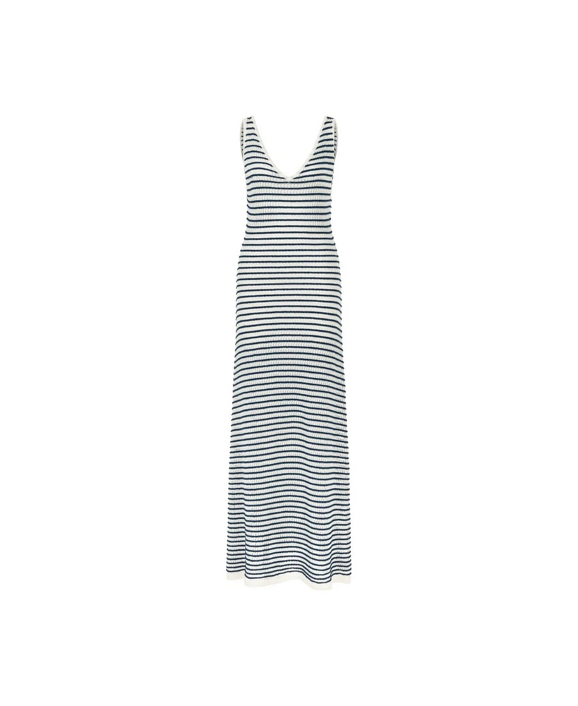 Nocturne Women's Striped Long Dress